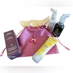 Hair care bundle for thicker smoother hair Aveda Paul Mitchell Amika anti thin